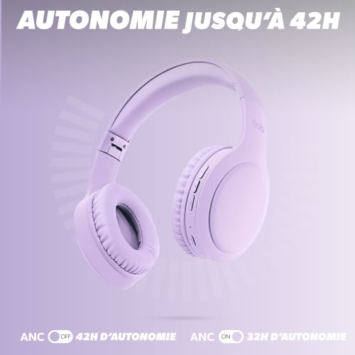 Casque Bluetooth à réduction de bruit active TONALITY4