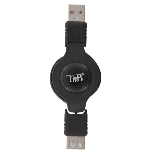 Cable retráctil USB-A macho/USB-A hembra2