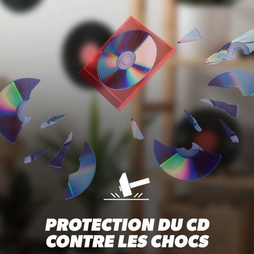 Boîtiers pour CD x 25 SLIM COLOR5
