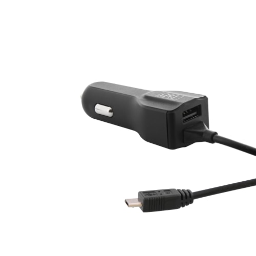 Chargeur allume cigare 1XUSB-A 15W + câble micro USB1