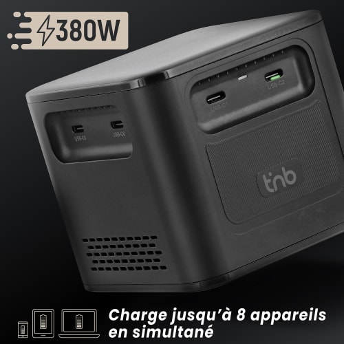 PD 3.1 380W Charging Station with 8 Charging Ports3