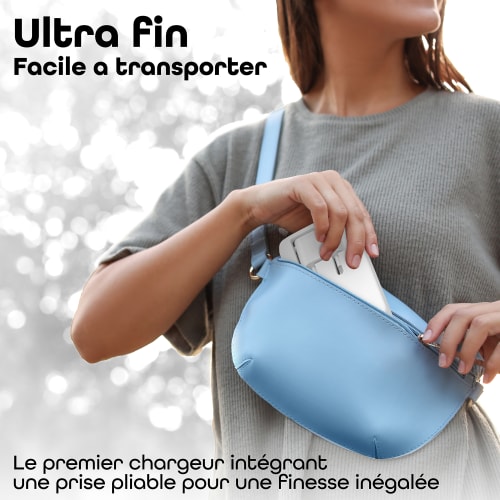Chargeur GAN 3 USB prise pliable Power Delivery 65W6