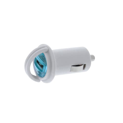 1XUSB-A Cargador de encendedor de cigarrillos de 5W + cable retráctil doc de 30 pines5