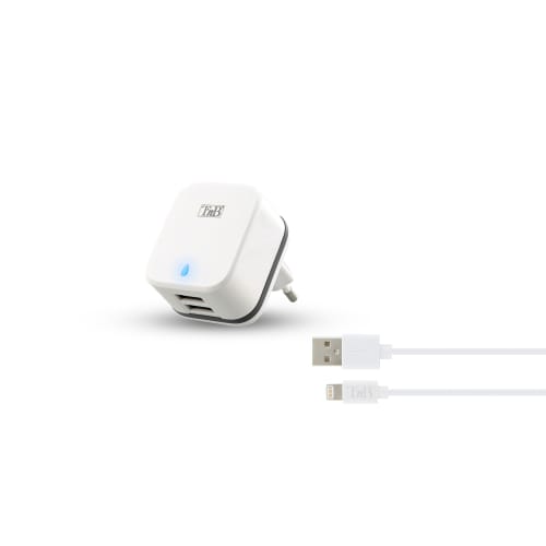 CHARGEUR SECTEUR 3.4A 2 USB LIGHTNING1