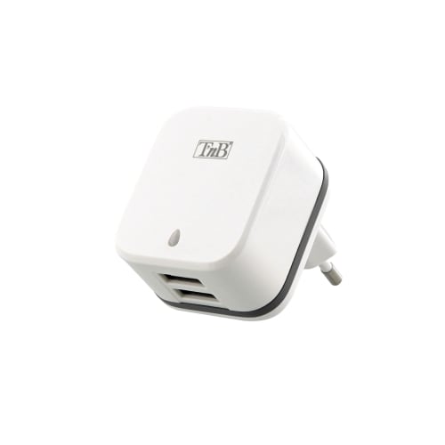 CHARGEUR SECTEUR 3.4A 2 USB LIGHTNING5