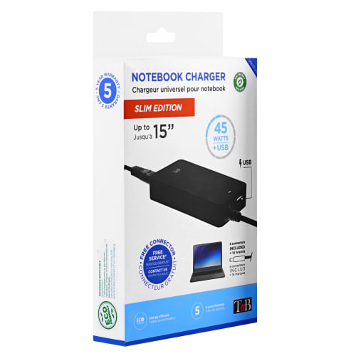 45W Universal Slim Charger for Notebook6
