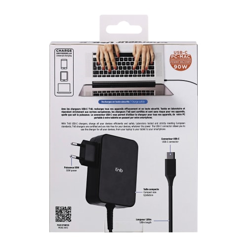 Cargador universal USB-C de 90 W7