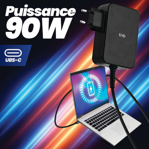 Chargeur universel USB-C 90W3