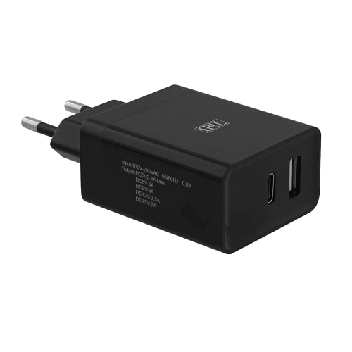 1 USB Type-C Power Delivery + cargador de red USB-A de 30W3
