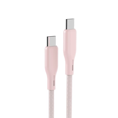 1 USB-C 30W Mains Charger Pack + USB-C Power Delivery Cable Pink3