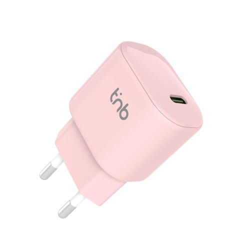 1 USB-C 30W Mains Charger Pack + USB-C Power Delivery Cable Pink4