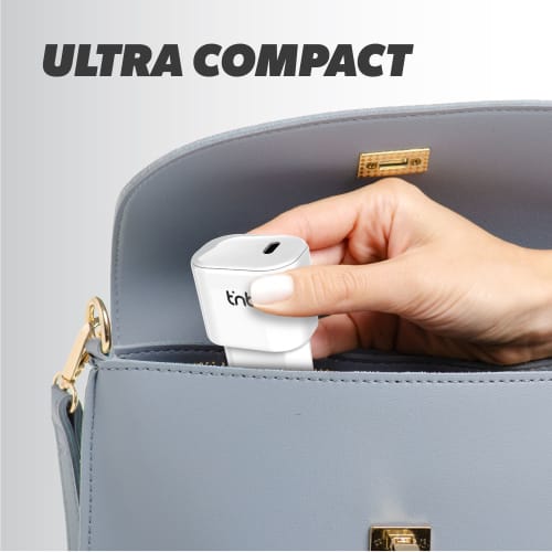 1 cargador de red USB-C de 30 W + cable USB-C Power Delivery blanco3