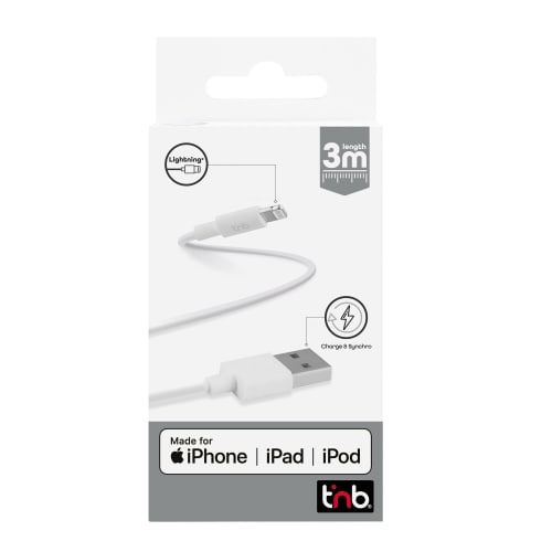 Câble lightning 3 mètres4