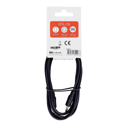 3.5mm male jack / 3.5mm male jack cable 2m4