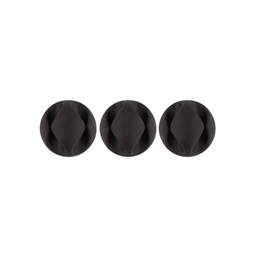 Fasteners for 2 cables x6 black3