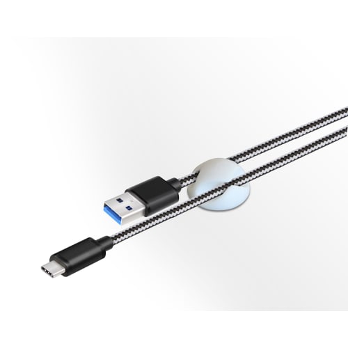 Fijaciones para 2 cables x6 color4