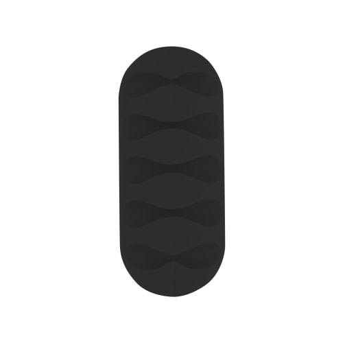 Fixations pour 5 câbles x2 noir1