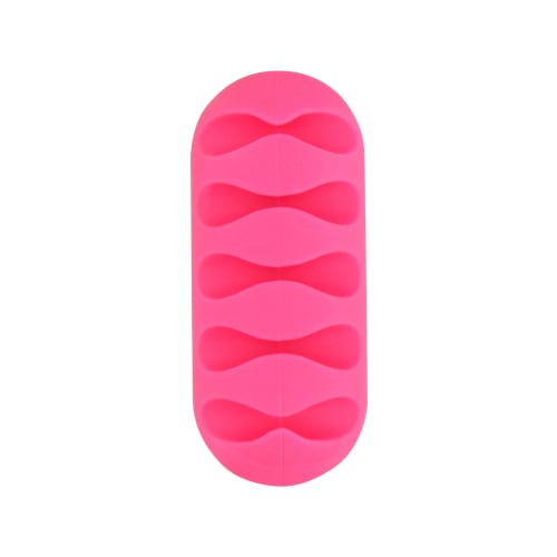 Fasteners for 5 cables x 2 pink1