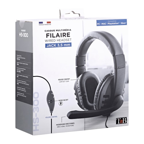 Micro casque filaire multimédia HS-3006