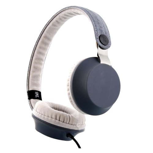 Auriculares ligeros con micrófono con cable LEGEND gris1