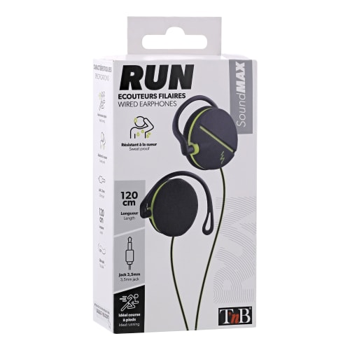 SPORT wired headset 3.5mm jack clip7