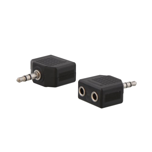 2 jack 3.5m female / jack 3.5mm male adapter2