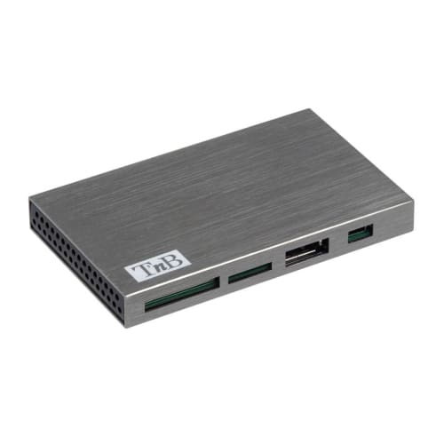 Aluminum 7x Ports Multi-Function Card Reader Hub1