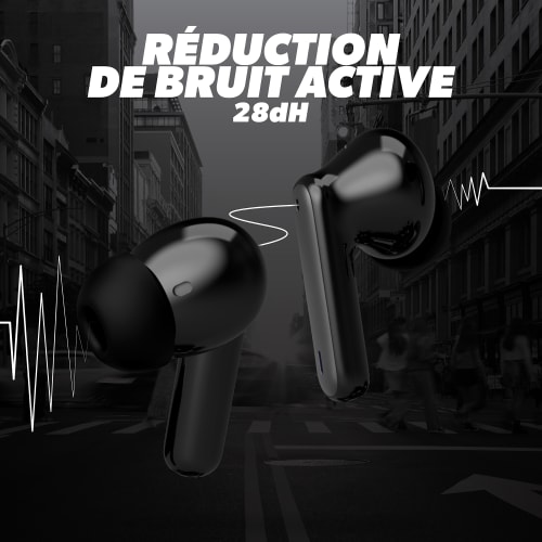 Écouteurs sans fil TWS ONYX avec réduction de bruit active4