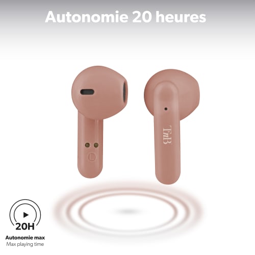 Auriculares inalámbricos TWS SHINY 2 rosa4