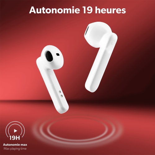 Auriculares Inalámbricos TWS SHINY Rojos4