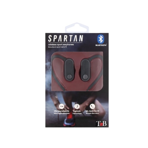 SPARTAN Auriculares Bluetooth negros3