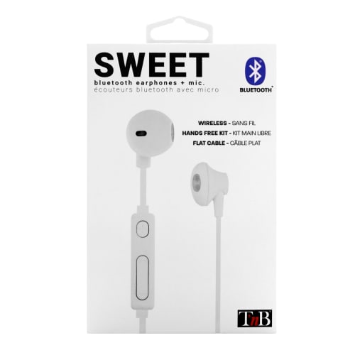 SWEET Bluetooth headphones white3