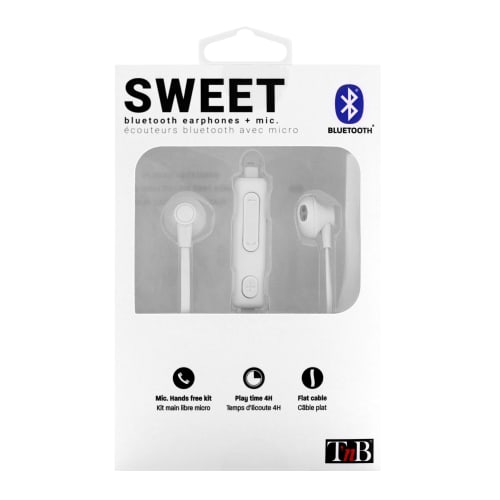 SWEET Bluetooth headphones white4