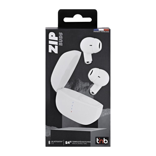 Écouteurs sans fil ZIP intra-auriculaires Blanc8