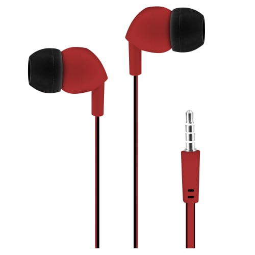 BE COLOR auriculares con cable jack rojo2