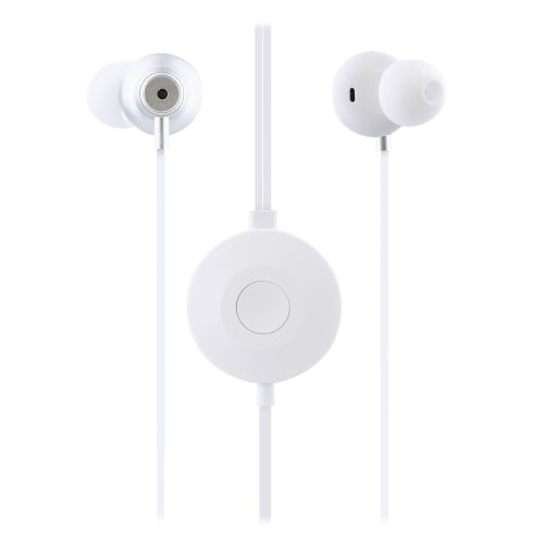 SENSATION Auriculares con cable Lightning blancos2