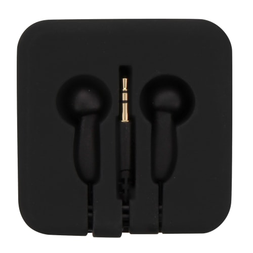 POCKET black wired jack headphones3