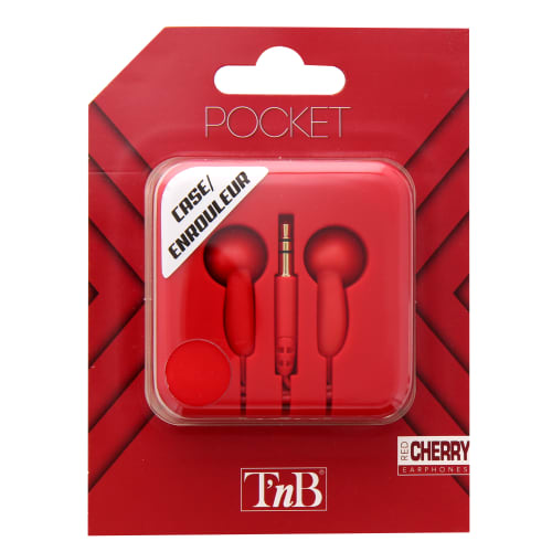 POCKET red wired jack headphones5