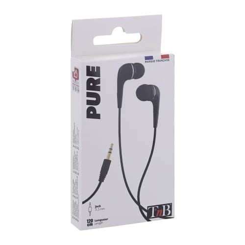 PURE wired headphones black jack2