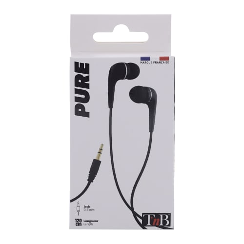 PURE wired headphones black jack3