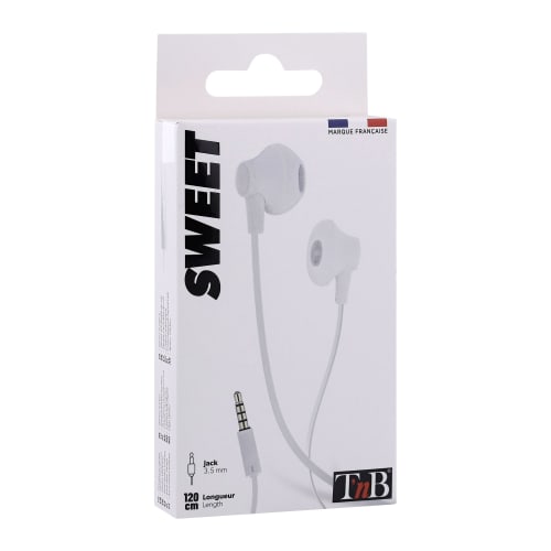 SWEET jack white wired headphones5