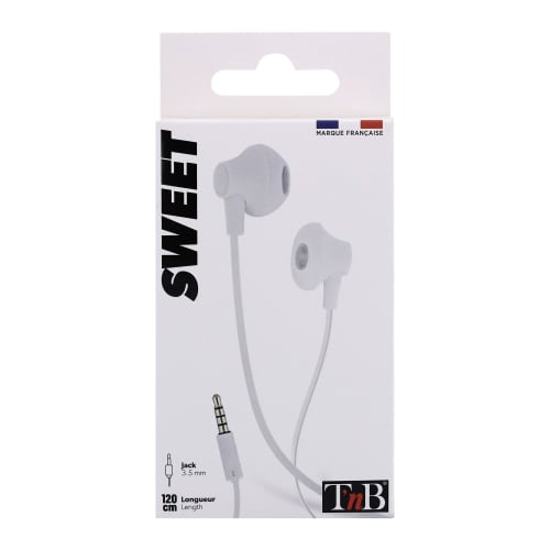 SWEET jack white wired headphones6