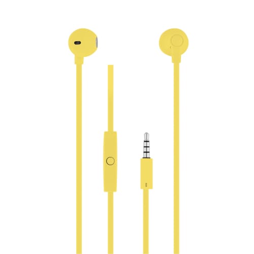 Ecouteurs filaires SWEET jack jaune