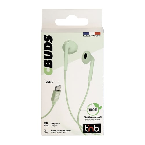 C-BUDS Type-C Wired Earphones Green3