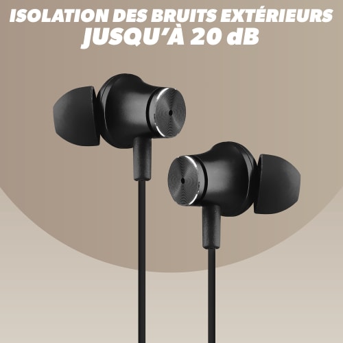 Ecouteurs filaires C-BUDS à réduction de bruit active6