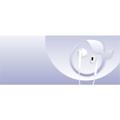 Auriculares con cable C-BUDS Type-C Blancos3