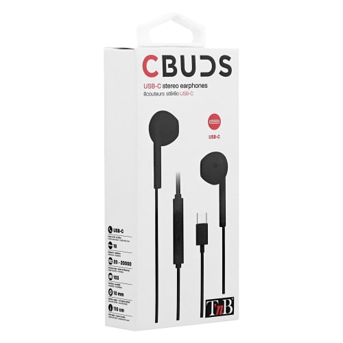 C-BUDS Type-C Wired Earphones Black6