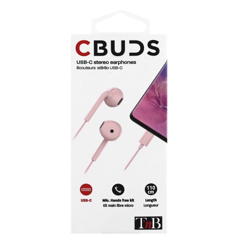 C-BUDS Type-C Wired Earphones Pink7