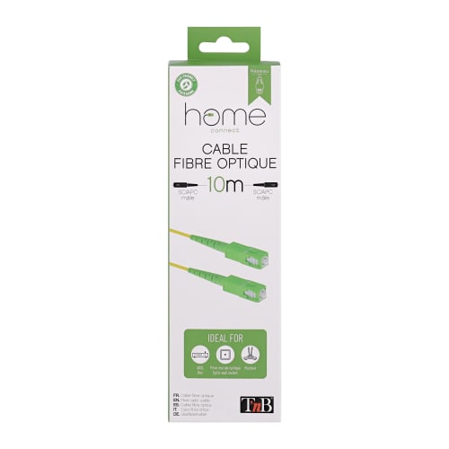 Cable de fibra óptica SC/APC a SC/APC - 10m5