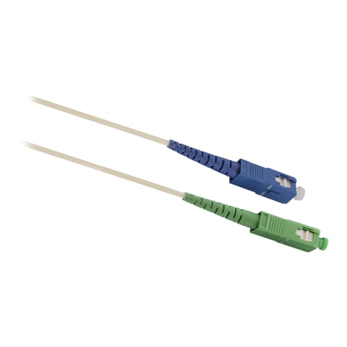 SC/APC to SC/UPC fiber optic cable - 6m1